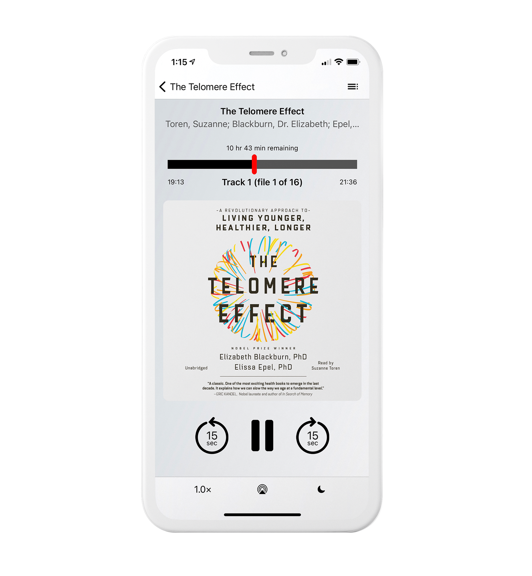 Image of Audio Book on Palace App