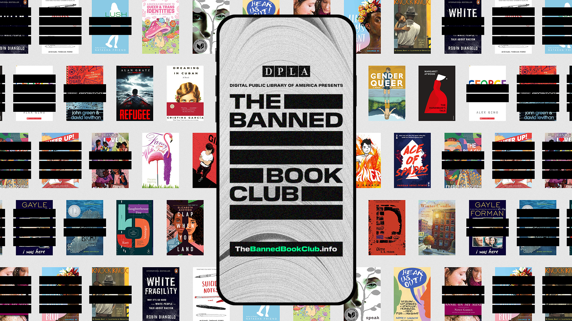 Image of the Banned Book Club Logo