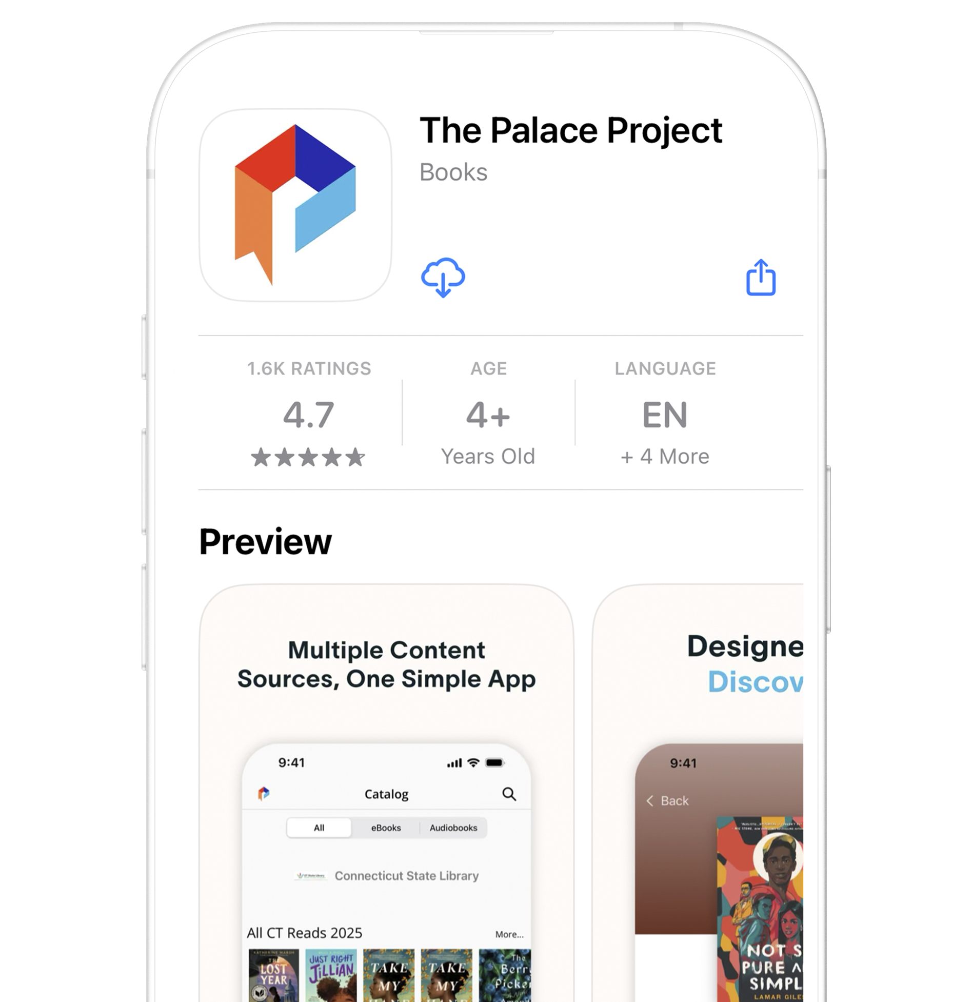 Preview of Palace App Download on Smartphone